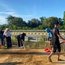 PTA Sulawesi Barat Laksanakan Aksi Gotong Royong dan Kerja Bakti Lingkungan Kantor