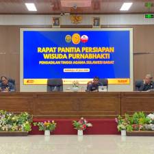 PTA Sulawesi Barat Matangkan Persiapan Wisuda Purnabakti Melalui Rapat Panitia
