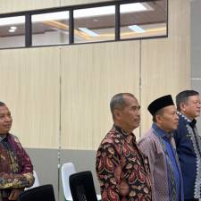 PTA Sulawesi Barat Hadiri Secara Virtual Wisuda Purnabakti Ketua PTA Banjarmasin