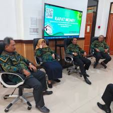 PTA Sulawesi Barat Gelar Rapat Monitoring dan Evaluasi Penanganan Pengaduan dan Whistle Blowing System Triwulan II