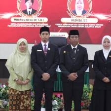 PTA Sulawesi Barat Gelar Pelantikan dan Pengambilan Sumpah Jabatan Pejabat Kesekretariatan