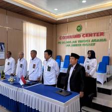 Hormati Pengabdian, PTA Sulawesi Barat Hadiri Wisuda Purnabakti Ketua PTA Bangka Belitung