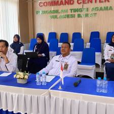 Dengarkan Permasalahan Satuan Kerja, PTA Sulawesi Barat Kembali Gelar Forum ST 08