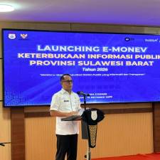 Dukung Keterbukaan Informasi Publik, PTA Sulawesi Barat Hadiri Launching e-Monev 2026