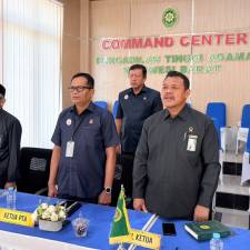 Perkuat Pengawasan Yudisial, PTA Sulawesi Barat Hadiri Pembukaan Rapat Koordinasi Melalui Zoom Meeting